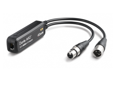 Dante AES3IO音頻適配器2進(jìn)2出AUDINATE ADP-AES3-AU-2X2