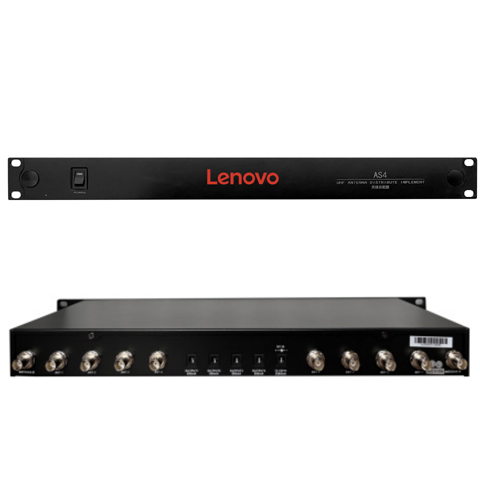 聯(lián)想Lenovo|會(huì)議無線話筒 AS4 四通道天線分配器 演出音箱工程