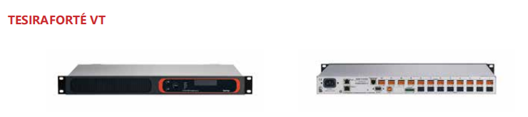 BIAMP TESIRAFORTé VT 數(shù)字音頻服務器(12路輸入8路輸出)