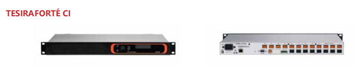BIAMP TESIRAFORTé CI 數(shù)字音頻服務器(12路輸入8路輸出)