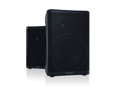 QSC CP8 CP12有源揚聲器 戶外舞臺演出會議擴聲便攜音箱 8寸 緊湊型