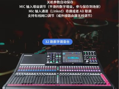 R&H M32-Plus 路高性能數(shù)字調(diào)音臺(tái)