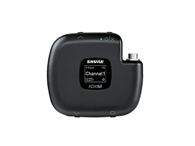 Shure 舒爾|ADX1M-Axient Digital 微型腰包式發(fā)射機(jī)