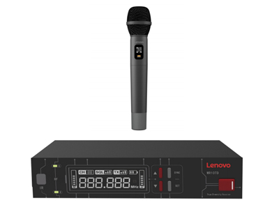 聯(lián)想Lenovo|會(huì)議無(wú)線話筒 WD100H 單通道手持無(wú)線套裝（真分集）