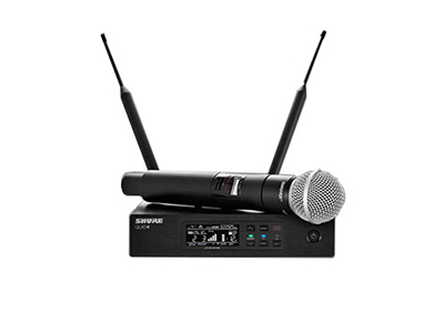 舒爾 QLXD2/SM58 數字無線系統之手持式無線發(fā)射機